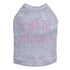 Pink Little Sister Rhinestone Dog Tank