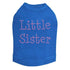 Pink Little Sister Rhinestone Dog Tank