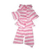 Pink Passion Dog Pajama Set Small