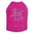 Pink Poodle Rhinestone Dog Tank