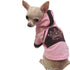Pink Royalty Dog Hoodie