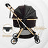Pista Luxury 3-In-1 Stroller Black