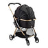 Pista Luxury 3-In-1 Stroller Black