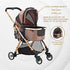 Pista Luxury 3-In-1 Stroller Gold
