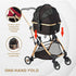 Pista Luxury 3-In-1 Stroller Gold