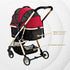 Pista Luxury 3-In-1 Stroller Red