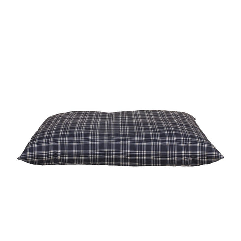 Plaid Shebang Indoor/Outdoor Dog Bed Blue