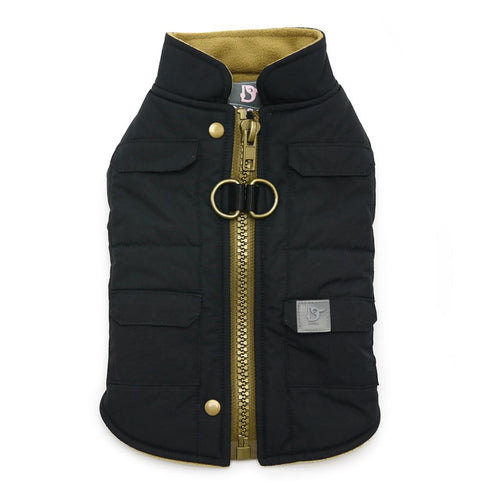 Pocket Dog Coat Black XSmall