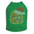 Pomeranian Santa Rhinestone Dog Tank