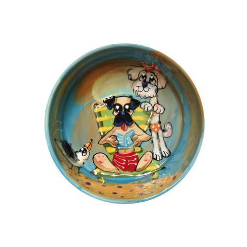 Poodle 12 Dog Bowl