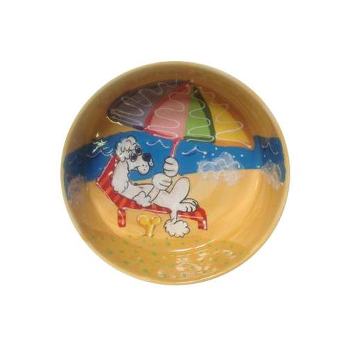 Poodle 19 Dog Bowl