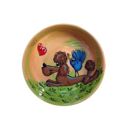 Poodle 22 Dog Bowl