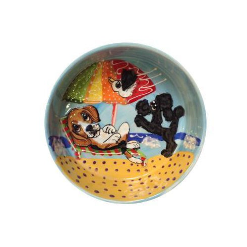 Poodle 28 Dog Bowl