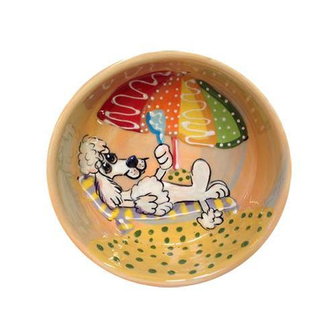 Poodle 29 Dog Bowl