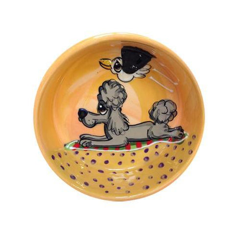 Poodle 30 Dog Bowl