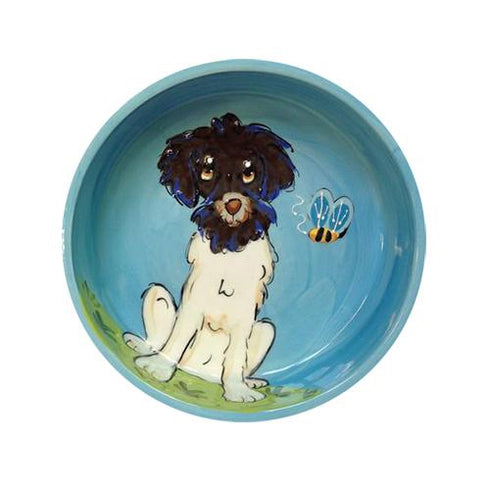 Portuguese Water Dog 7 Dog Bowl