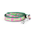 Preppy Bones Dog Collar Pink