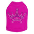 Princess Crown Rhinestone Dog Tank