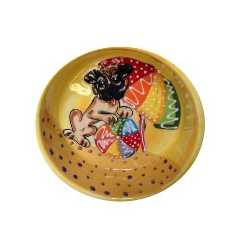 Pug 16 Dog Bowl