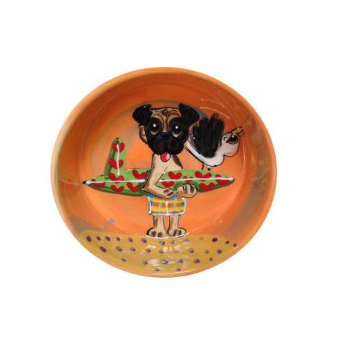 Pug 17 Dog Bowl