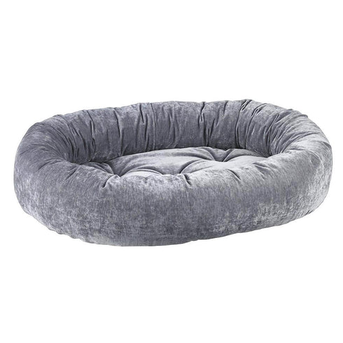 Pumice Microvelvet Donut Dog Bed