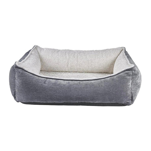 Pumice Microvelvet Oslo Ortho Dog Bed