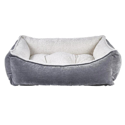 Pumice Microvelvet Scoop Dog Bed