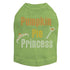 Pumpkin Pie Princess Rhinestone Dog Tank