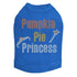 Pumpkin Pie Princess Rhinestone Dog Tank