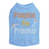 Pumpkin Pie Princess Rhinestone Dog Tank