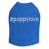 #Puppylove Rhinestone Dog Tank