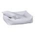 Pure White Linen Blend B Lounge Dog Bed