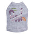 Purple Boo Rhinestone Dog Tank