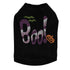 Purple Boo Rhinestone Dog Tank