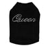 Queen Rhinestone Dog Tank