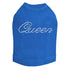 Queen Rhinestone Dog Tank