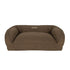 Quilted Microfiber Personalized Bolster Dog Bed Chocolate