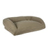 Quilted Microfiber Personalized Bolster Dog Bed Sage