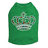 Rainbow Crown Rhinestone Dog Tank
