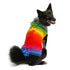 Rainbow Mohawk Dog Sweater