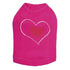 Red Heart Inside Heart Dog Rhinestone Tank