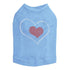 Red Heart Inside Heart Dog Rhinestone Tank