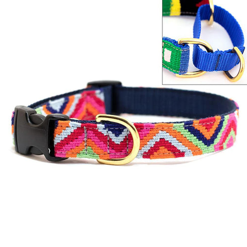 Retro Martingale Dog Collar