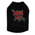 Ribbon Heart Rhinestone Dog Tank