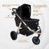 Roma Luxury Jogging Sports Stroller Black