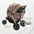 Roma Luxury Jogging Sports Stroller Black