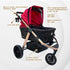Roma Luxury Jogging Sports Stroller Red