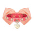 Roses Dog Collar Coral