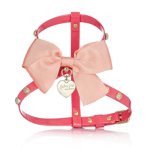 Roses Dog Harness Coral
