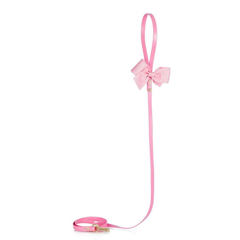 Roses Dog Leash Pink